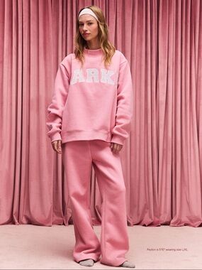 PARKE Valentines Mockneck in Blush Size L/XL